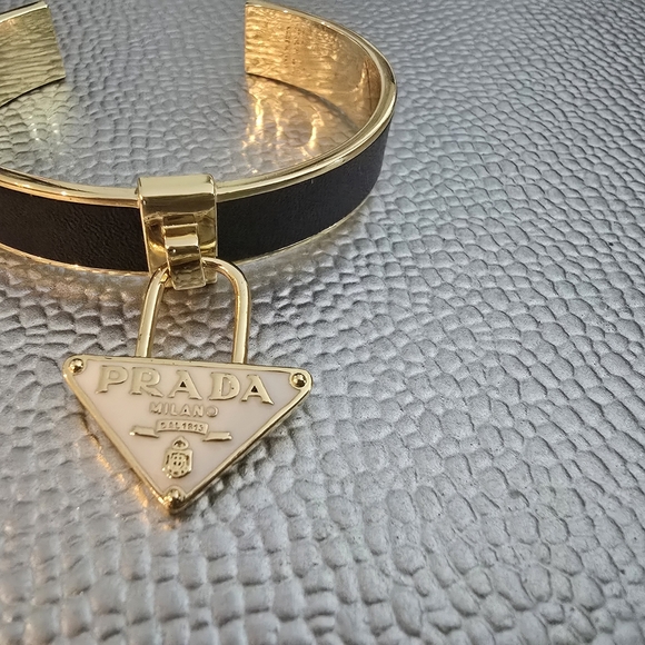 Prada Black and Gold Bracelet - Picture 1 of 12